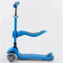 Самокат Best Scooter голубой (Т-04177): Количество колес 3