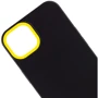 Чехол для iPhone Mobile Case TPU+PC Bichromatic Black / Yellow for iPhone 11: Цвет черный