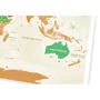 Скретч-карта світу Travel Map Gold World (Ukr) фото 9