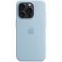 Чехол для iPhone Apple iPhone 15 Pro Silicone Case with MagSafe - Light Blue (MWNM3ZM/A): Тип чехла накладка на заднюю часть