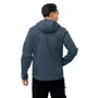 Толстовка Jack Wolfskin Northern Point 1304001-1249 48 синяя на молнии с капюшоном: Длина рукава Длинный