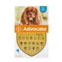 Капли Bayer/Elanco Advocate для собак 4-10 кг от заражений эндо и экто паразитами 3 пипетки/1 уп. (4007221037392)