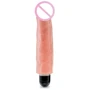 Вибромассажер King Cock 7 Vibr Stiffy Flesh 21.6x4.4 см
