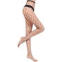 Колготки в крупную сетку NDS W24 Black One Size (23548)