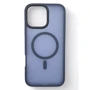 Чехол для iPhone BeCover Metal Buttons Case with MagSafe Blue for iPhone 16 Pro (712097)