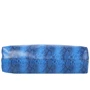 Женская сумка тоут Laskara синяя (LK-20289-blue-snake): Фактура Гладкая, Матовая, Под змею