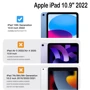 Аксессуар для iPad BeCover Shockproof Armor Leather 360° Black for iPad 10.9 (2022 / 2024) / iPad 11 2025 (708888): Цвет черный