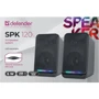 Акустическая система Defender SPK 120 6W 2.0 USB Black фото 6