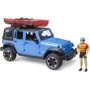Ігровий набір Bruder Автомобіль Jeep Wrangler Rubicon Unlimited з каяком та фігуркою (02529) фото 2