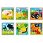 Дерев'яні кубики-пазл Viga Toys Ферма (59789): Тип кубики