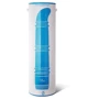 Силиконовый вибратор FanZone Monochrome Blue, 19x4,3 см