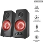 Акустична система Trust 2.0 GXT 608 Tytan Illuminated Speaker Set Black: Формат акустики 2.0