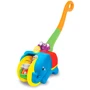 Игрушка-каталка Kiddieland Слон-циркач свет, озвуч. укр.яз (058297)