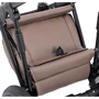 Коляска 2 в 1 Bair Play Plus Soft BPS-857 бежевый - капучино (кожа): Количество блоков 2