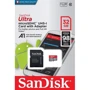 Карта памяти SanDisk 32GB microSDHC Class 10 UHS-I U1 A1 Ultra + adapter (SDSQUAR-032G-GN6MA): Объем 32 ГБ