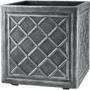 Горшок для цветов Stewart Sq.Lead Effect Planter 27 л