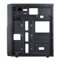 Корпус Prologix E109 Black: Материал передней панели пластик