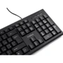Комплект дротовий Vinga KBS170 Black: Тип клавіш мембранный