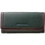 Жіночий гаманець Smith & Canova зелений (FUL-26802-green-brn)