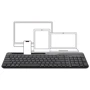 Комплект беспроводной A4Tech FB2535CS Wireless/Bluetooth Smoky Grey (FB2535CS Smoky Grey): Тип клавиш мембранный