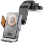 Держатель Hoco Car Holder Wireless Charger HW8 15W Metal Gray