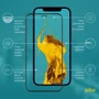Захисне скло для iPhone Piko Tempered Glass Full Glue Black for iPhone 12 mini: Тип захисту екрана на екран