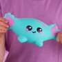 Коллекционная игрушка-антистресс Smooshzees серии Luvzees Аксолотль Нудл (8226) фото 6
