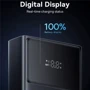 Зовнішній акумулятор Baseus Power Bank 20000mAh Star-Lord Digital Display Fast Charging 65W Cluster Black (P10022906113-00): Ємність батареї, мАг 20000