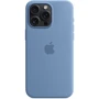 Чехол для iPhone Apple iPhone 15 Pro Max Silicone Case with MagSafe - Winter Blue (MT1Y3ZM/A): Тип чехла накладка на заднюю часть