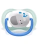 Пустышка ортодонтическая Philips AVENT Ultra Air Animal для мальчиков 0-6 мес 2 шт (SCF080/05): Форма соски ортодонтическая