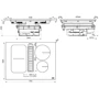 Варочная поверхность Franke FSM 709 HI LL KIT (340.0678.204): Количество конфорок 4