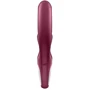 Вибратор-кролик Satisfyer Love Me Red, гибкий, отросток с тройным кончиком