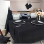Скатерть Прованс Black Milan 220х136см (23544)
