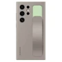 Чохол для телефона Samsung Standing Grip Case Taupe (EF-GS928CUEGWW) для Samsung S928 Galaxy S24 Ultra: Матеріал полікарбонат / силікон