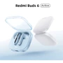 Наушники Xiaomi Redmi Buds 6 Active Transparent Blue (BHR8394GL/ BHR8390CN): Тип конструкции вкладыши