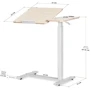 Стол Hommex Mobidesk Duo USB Maple (ТН-010-2 Maple): Форма столешницы Прямоугольная