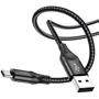 Кабель Borofone USB Cable to USB-C Delightful 1m Black (BX56)