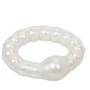 Кільце на пеніс Pearl Beaded Prolong Ring, білий