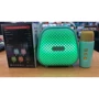 Караоке Bluetooth, AUX, USB, поддержка TFcard, микрофон, подсветка (C 66379)