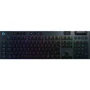 Клавіатура Logitech G915 Gaming Wireless Mechanical GL Tactile RGB Black (920-008909): інтерфейс підключення Bluetooth