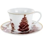 Чашка с блюдцем Lefard Merry Christmas для чая 2 пр. (924-744)