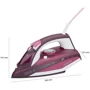 Утюг Bomann DB 6005 CB: Мощность, Вт 2600