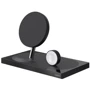Зарядное устройство Belkin Wireless Charger Base Station Black (F8J234VFBLK-APL) for Apple iPhone and Apple Watch: Кабель в комплекте встроенный