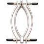 Зажим для половых губ с поводком Master Series Pussy Tugger Adjustable Vagina Clamp with Chain