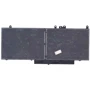 Батарея для ноутбука Dell G5M10 Latitude E5450 7.4V Black 6460mAh Orig: Ємність, мАг 6460