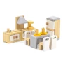 Деревянная мебель для кукол Viga Toys PolarB Кухня и столовая (44038)