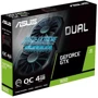 Відеокарта Asus GeForce GTX 1650 4096 Мб DUAL OC D6 P EVO (DUAL-GTX1650-O4GD6-P-EVO): Виконання Однослотовое