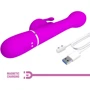 Вибратор с поступательным движением LYBAILE Pretty Love Dejon Purple (BW-500014)