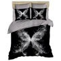 Комплект постільної білизни LightHouse Ranforce+3D Silver Shine євро чорний (368OZ_2,0)