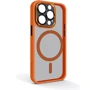 Чехол для iPhone ArmorStandart Unit Case Magsafe SE Orange Black for iPhone 15 Pro (ARM75371)